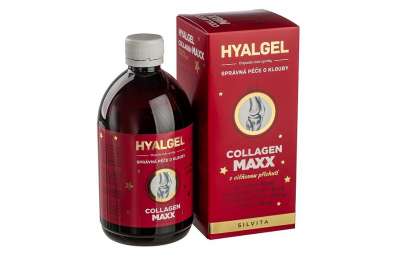 Hyalgel Collagen MAXX 500 ml příchuť VIŠEŇ